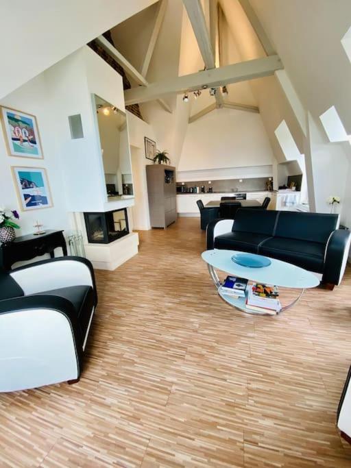 Le Grand Large Superbe Appartement Vue Sur Mer Hautot-sur-Mer Esterno foto