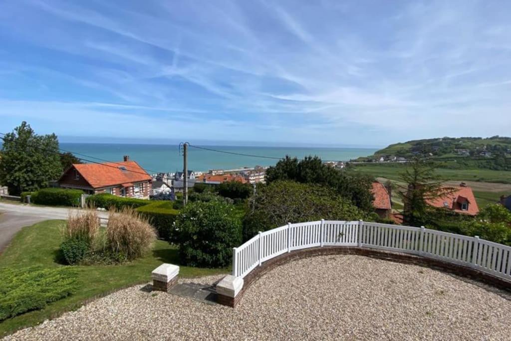 Le Grand Large Superbe Appartement Vue Sur Mer Hautot-sur-Mer Esterno foto